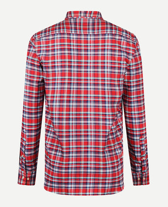Overhemd Casual Ruit | Red