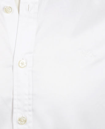 Overhemd Slim Fit Luxe Twill | White