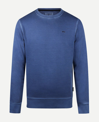 Sweater Garment Dyed | Vintage Blue