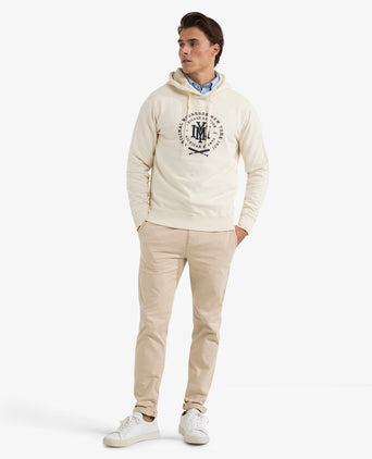 Hoodie met NY Graphic | Off White