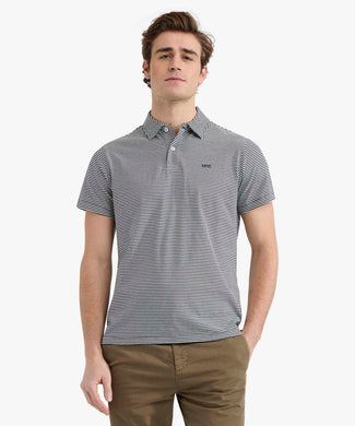 Polo Jersey Striped | Navy Polo Jersey Striped | Navy