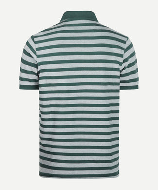Polo Piqué Oxford Striped | Dark Green Polo Piqué Oxford Striped | Dark Green