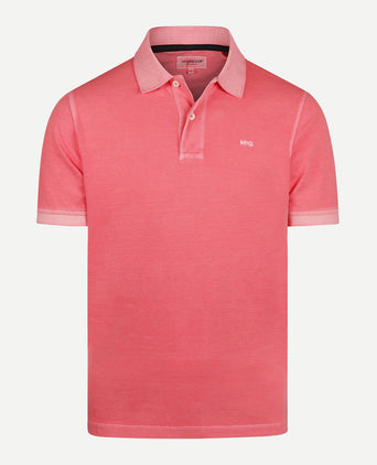 Polo Piqué Garment Dyed | Coral Red