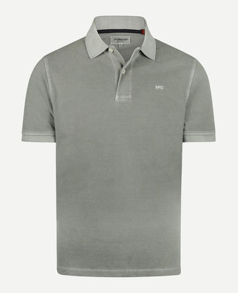 Polo Piqué Garment Dyed | Ice Green