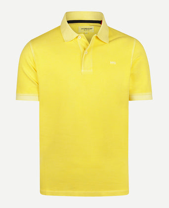 Polo Pique Garment Dyed | LemonYellow