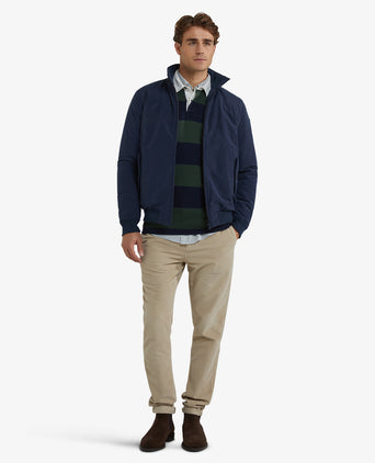 Classic Bomber Jas | Navy