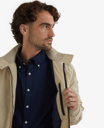 Classic Bomber Jacket | Sand