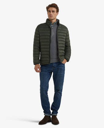 Lightweight Bomber Jacket | Dark Olive