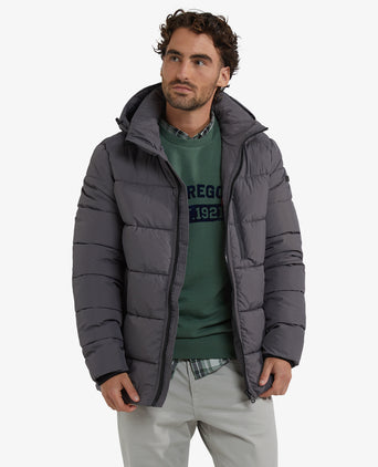 Hooded Bomber Jas | Dark Grey