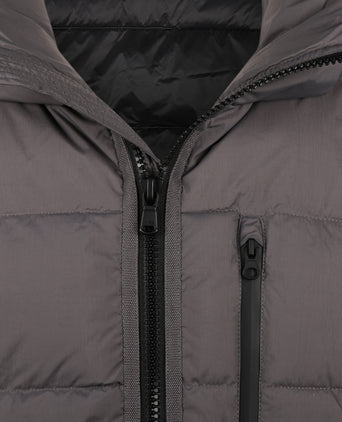 Hooded Bomber Jas | Dark Grey