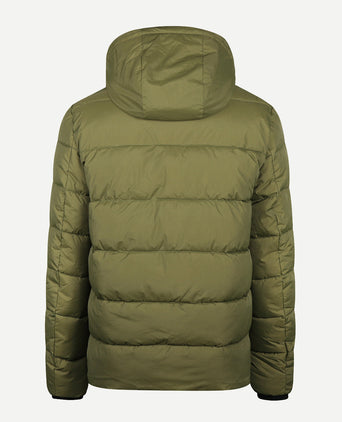Hooded Bomber Jas | Moss Green