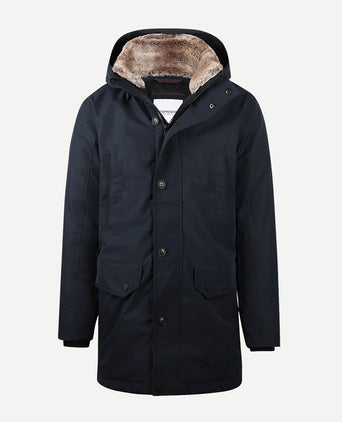 Parka Coat | Navy