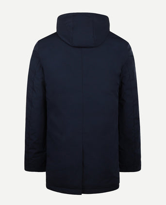 Hooded Raincoat | Navy