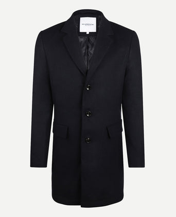 Overcoat Wool | Navy