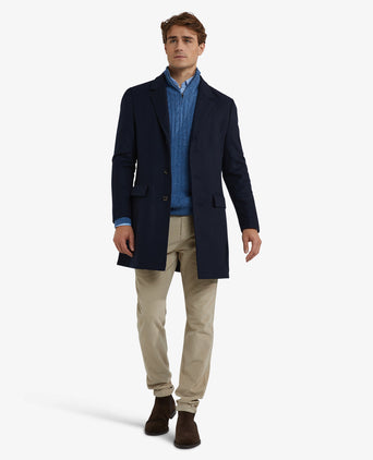 Overcoat Wool | Navy