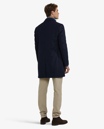 Overcoat Wool | Navy