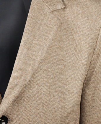 Overcoat Twill Wool | Camel
