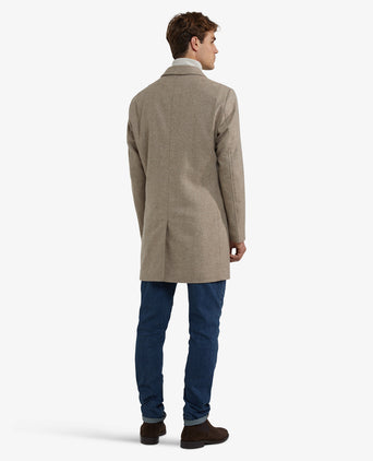 Overcoat Twill Wool | Camel