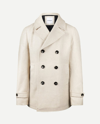 Peacoat Wool | Sand