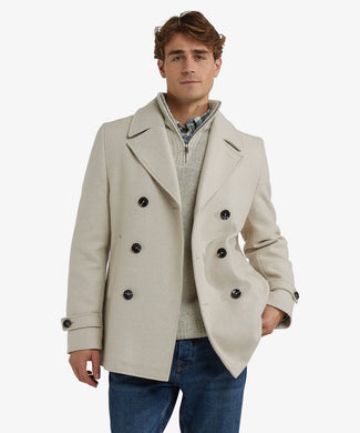 Peacoat Wool | Sand Peacoat Wool | Sand