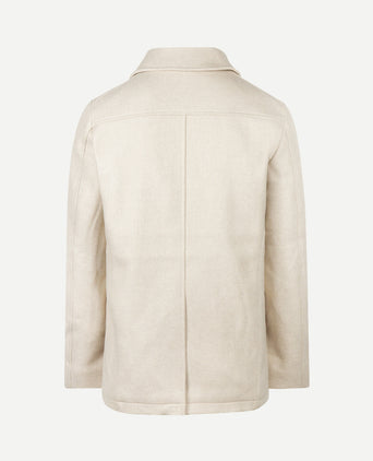 Peacoat Wool | Sand