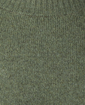 Lambswool Round Neck Sweater | Winter Sage