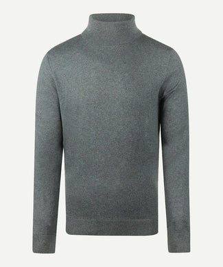Turtleneck Cotton Merino Wool | Winter Sage Turtleneck Cotton Merino Wool | Winter Sage