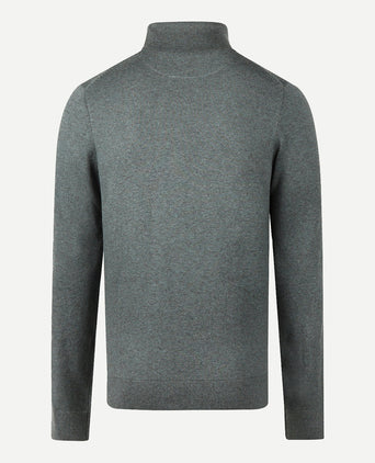 Turtleneck Cotton Merino Wool | Winter Sage