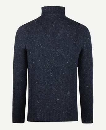 Sweater Fisherman Half-Zip | Navy