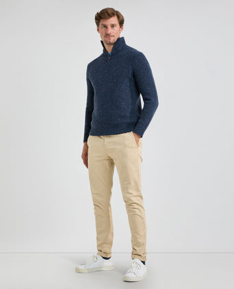 Sweater Fisherman Half-Zip | Navy