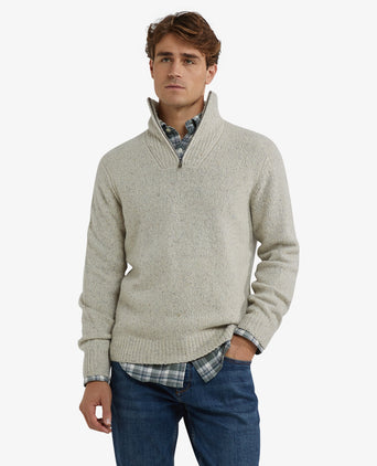 Sweater Fisherman Half-Zip | OffWhite