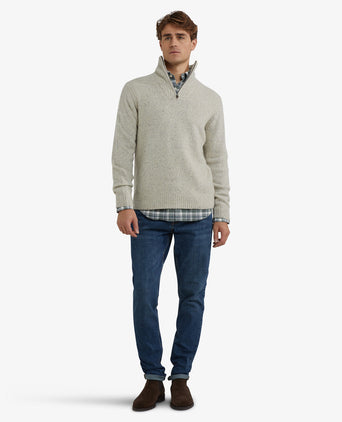 Sweater Fisherman Half-Zip | OffWhite