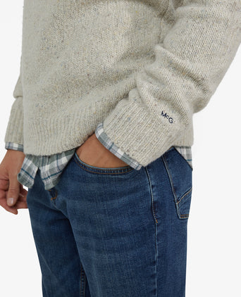 Sweater Fisherman Half-Zip | OffWhite