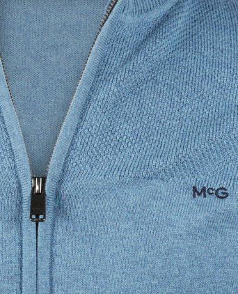 Ritsvest Katoen Merinowol | Worker Blue