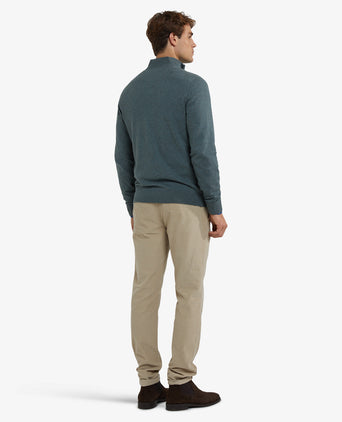 Ritsvest Katoen Merinowol | Winter Sage