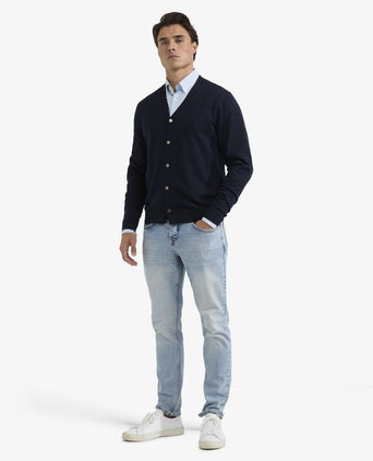 Vest Classic Luxury Merino Wool | Navy