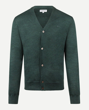 Classic Luxury Merino Wool Vest | Winter Sage