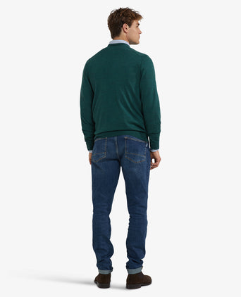 Classic Luxury Merino Wool Vest | Winter Sage