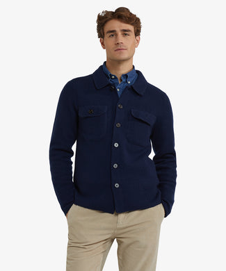 Button-down cardigan wool mix | navy Button-down cardigan wool mix | navy