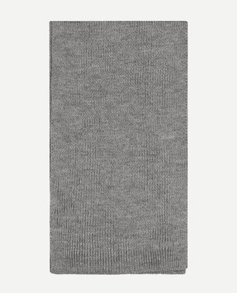 Sjaal Gebreid | Medium Grey Melange
