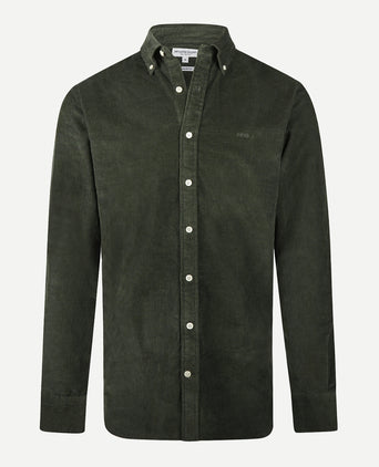Corduroy Shirt | Dark Olive