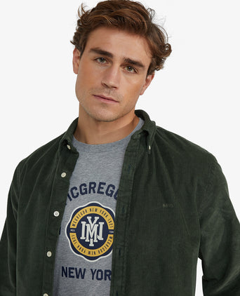 Corduroy Shirt | Dark Olive