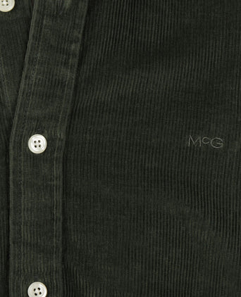 Corduroy Shirt | Dark Olive