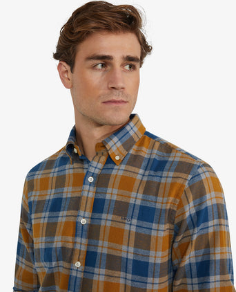 Flannel Shirt Check | Camel