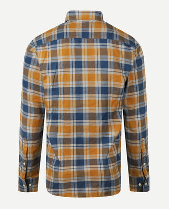 Flannel Shirt Check | Camel