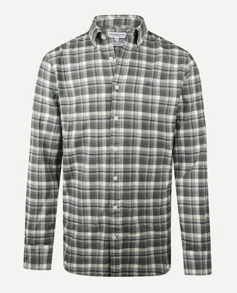 Flannel Shirt Check | Winter Sage