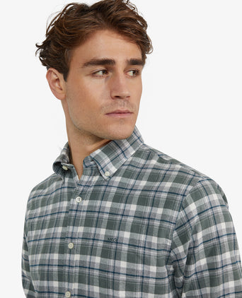 Flannel Shirt Check | Winter Sage