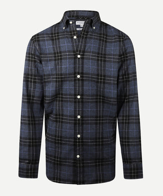 Flannel Shirt Check | Navy Flannel Shirt Check | Navy