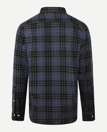 Flannel Shirt Check | Navy