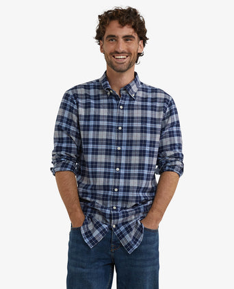 Overhemd Flanel Ruit | Light Blue